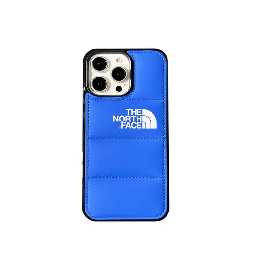 The North Face Blue Padded iPhone Case