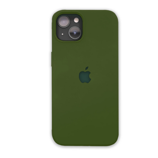 Apple Logo iPhone Case Dark Green