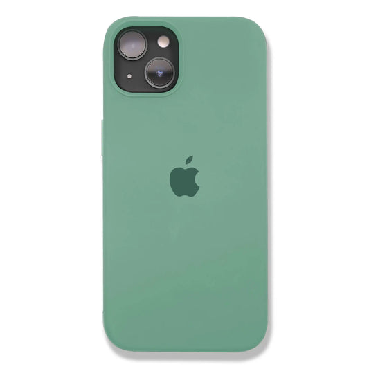 Apple Logo iPhone Case in Green