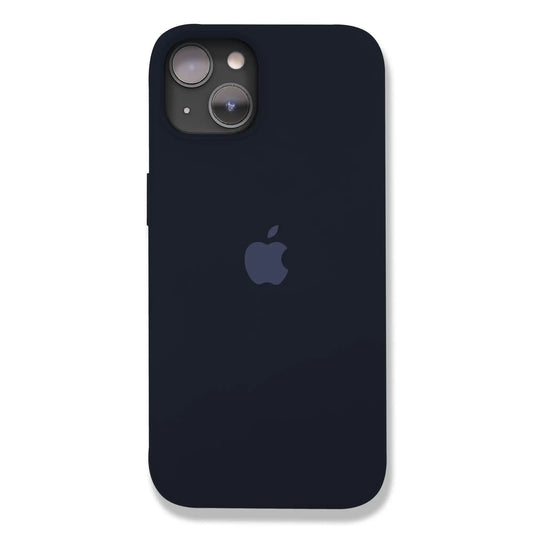 Dark Purple Apple Logo iPhone Case