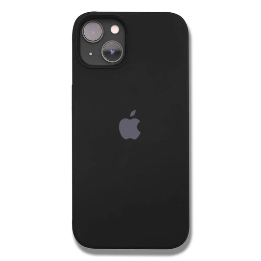 Apple Logo iPhone Case in Black