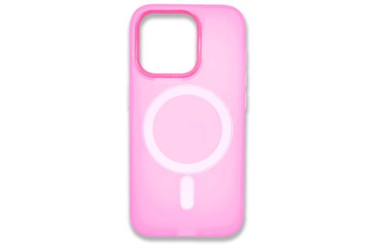 Pink Magsafe iPhone Case Wireless Charging