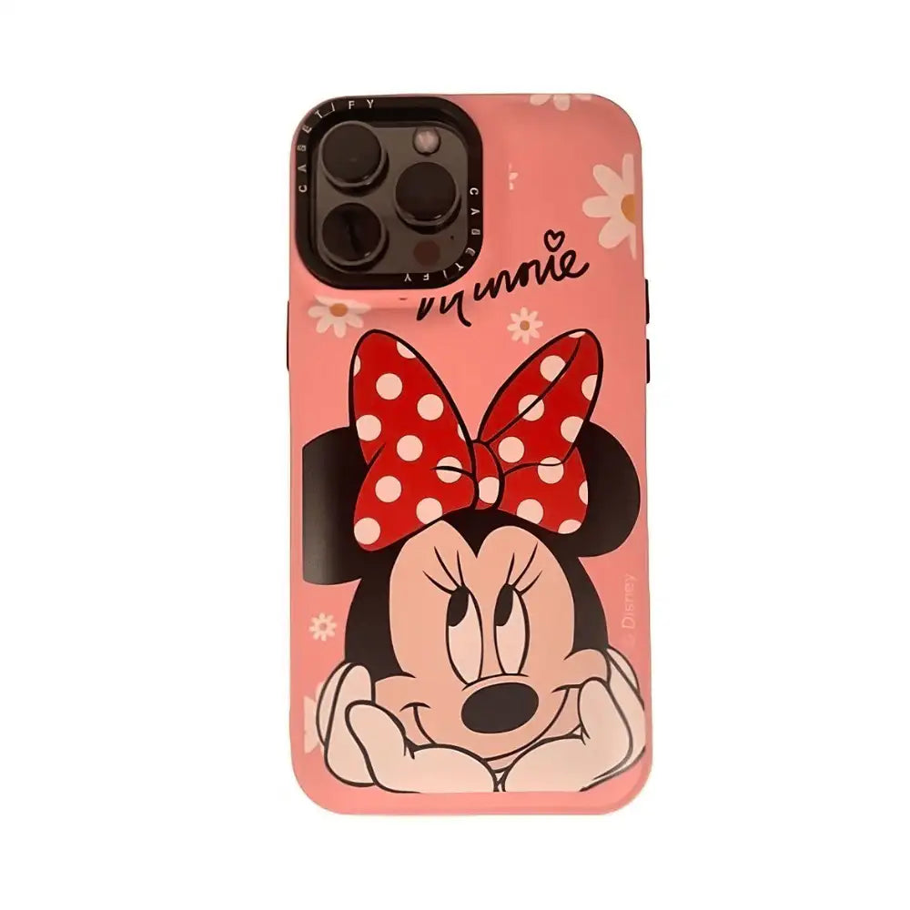 Carcasa para iPhone Minie Mouse color Rosa