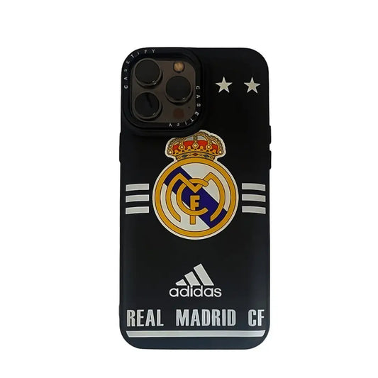 Real Madrid iPhone case in black