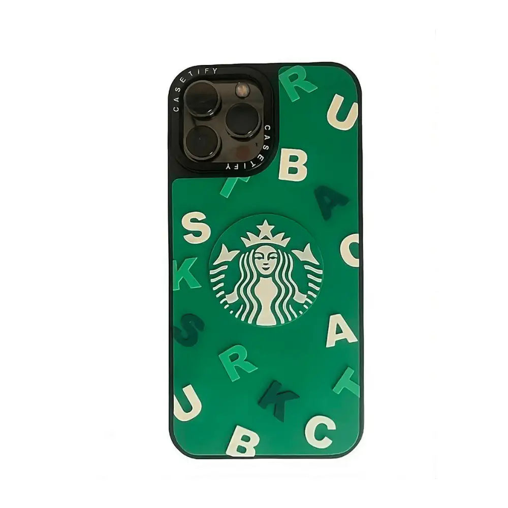 Carcasa para iPhone Starbucks verde