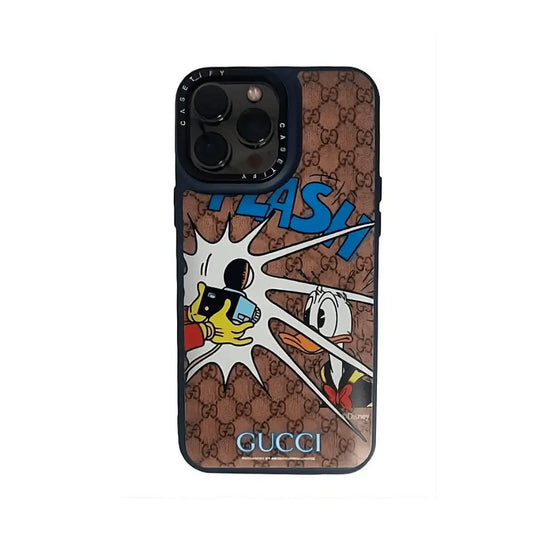 Carcasa para iPhone Gucci color Marrón