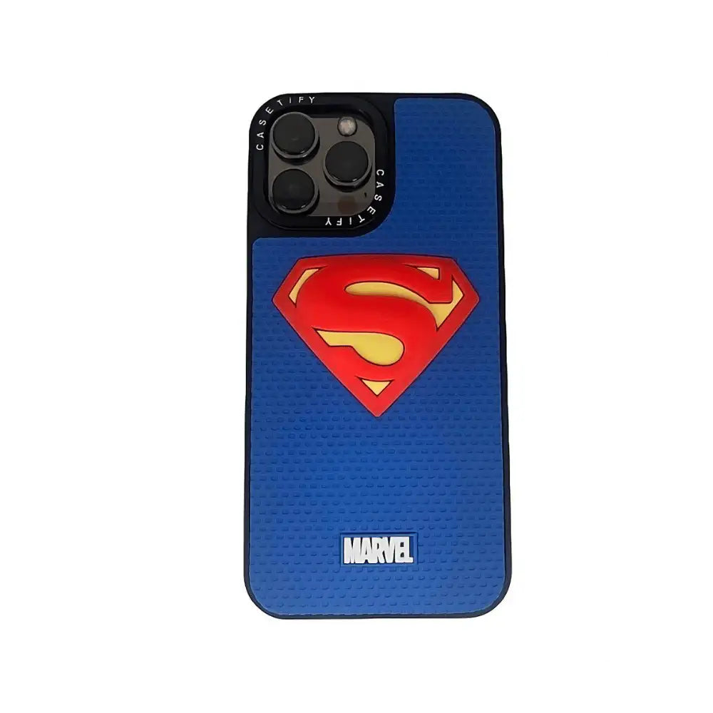 Blue Superman iPhone Case