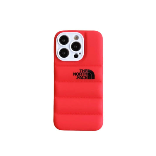 Carcasa para iPhone The North Face color Rojo y Blanco